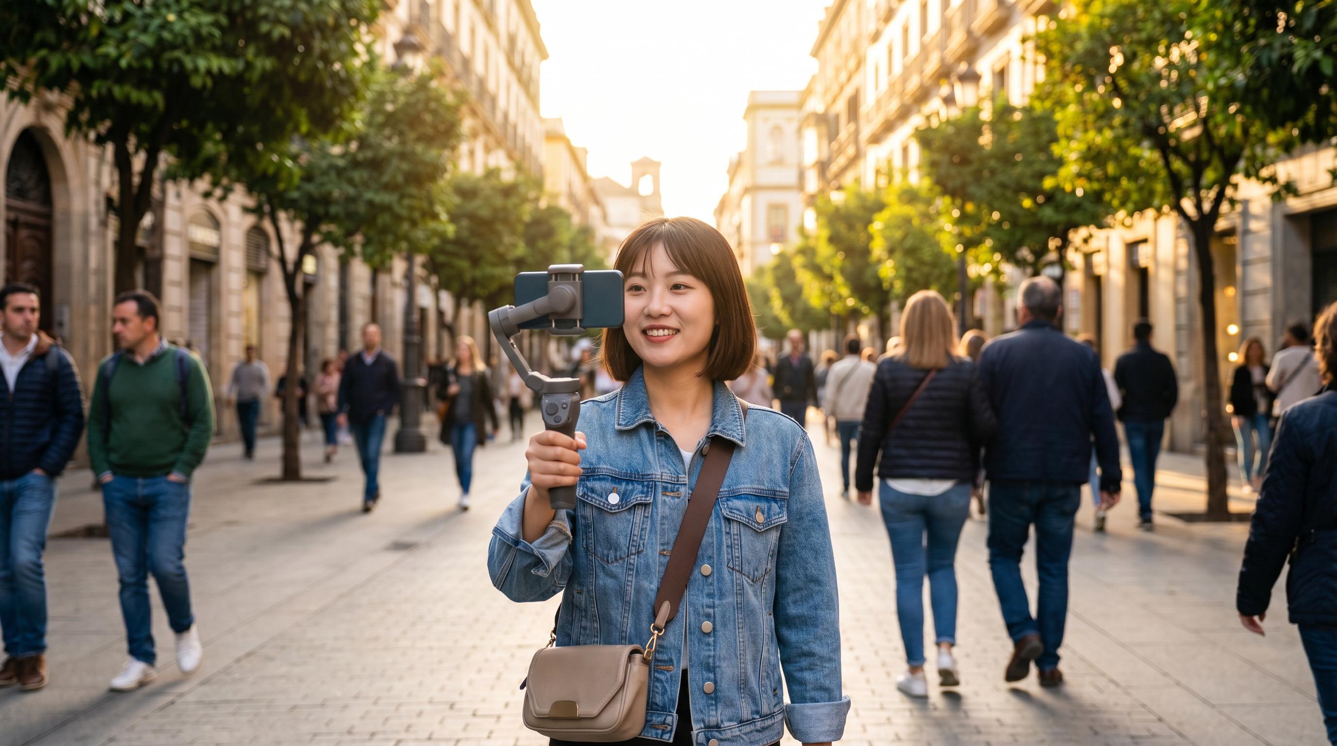 捷克街头VLOG视频